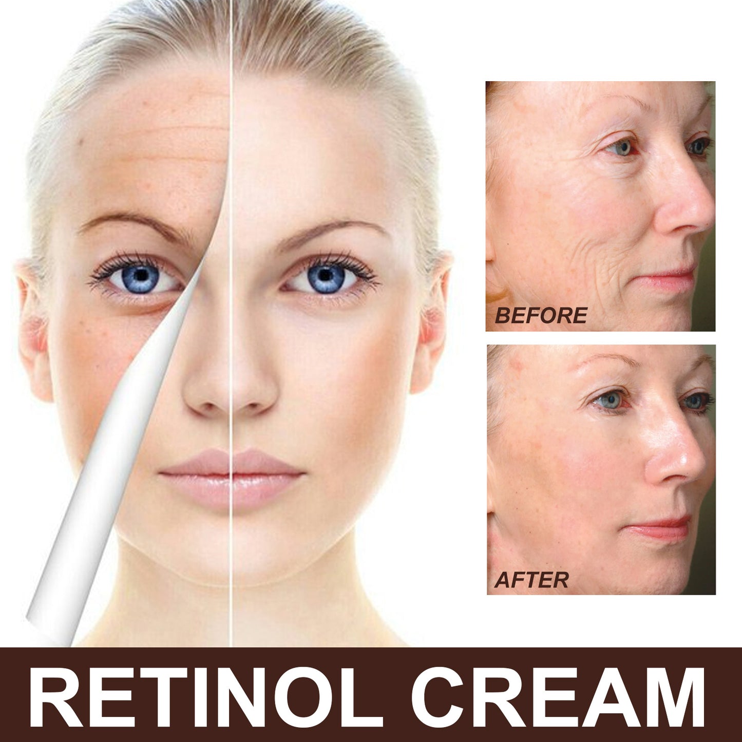 Retinol Anti Aging Wrinkle Removal Skin Firming Cream