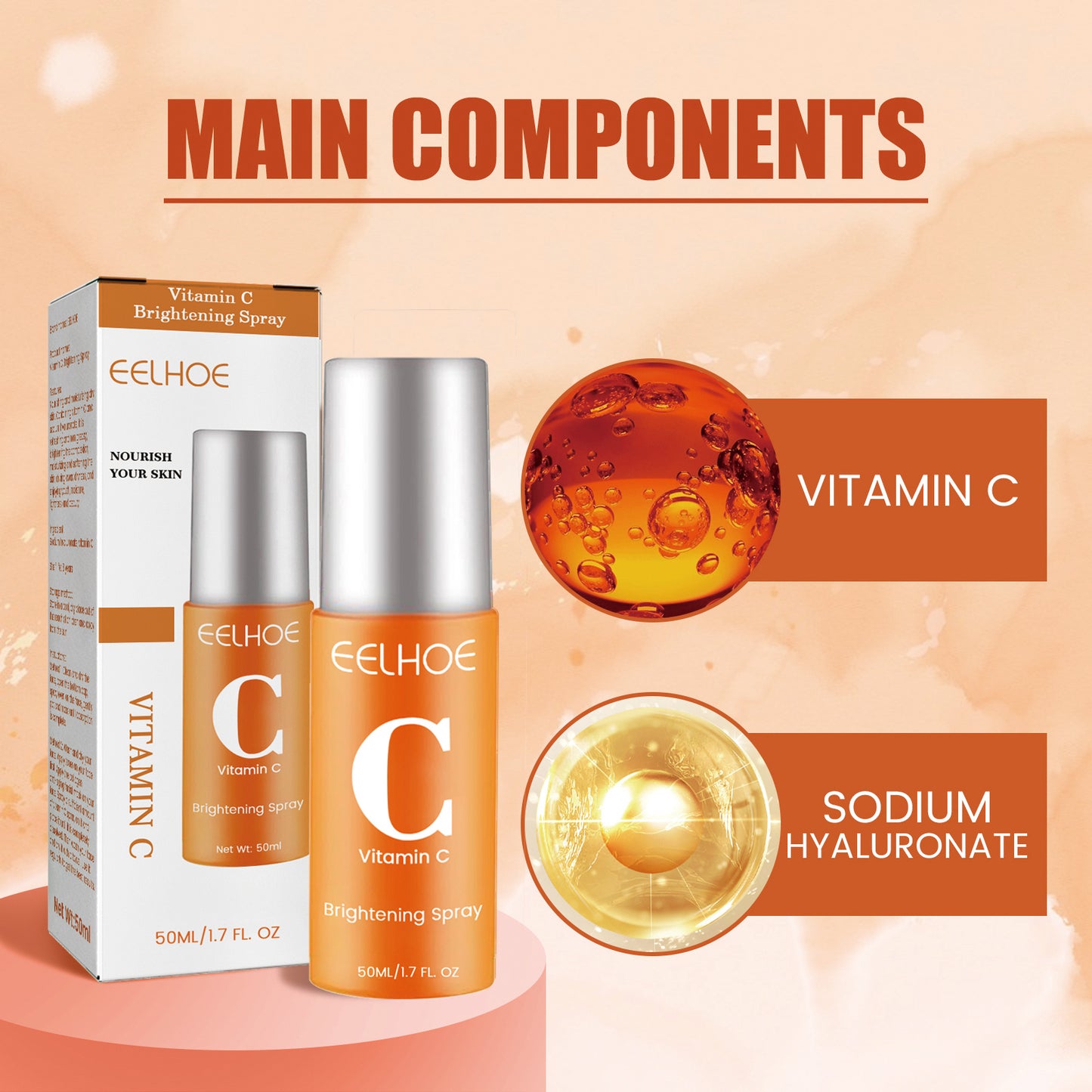 EELHOE Vitamin C Moisturizing Spray Moisturizing