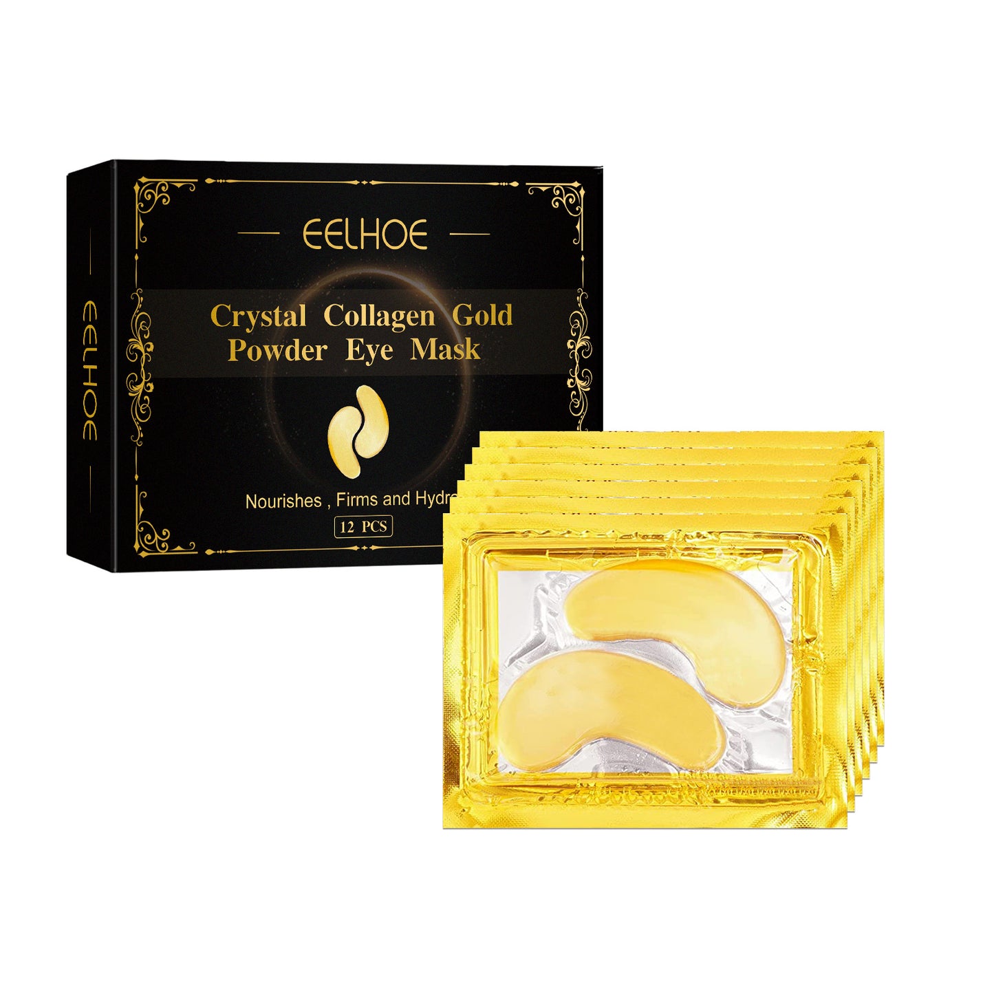 EELHOE Collagen Gold Eye Mask Firming Eye Patches