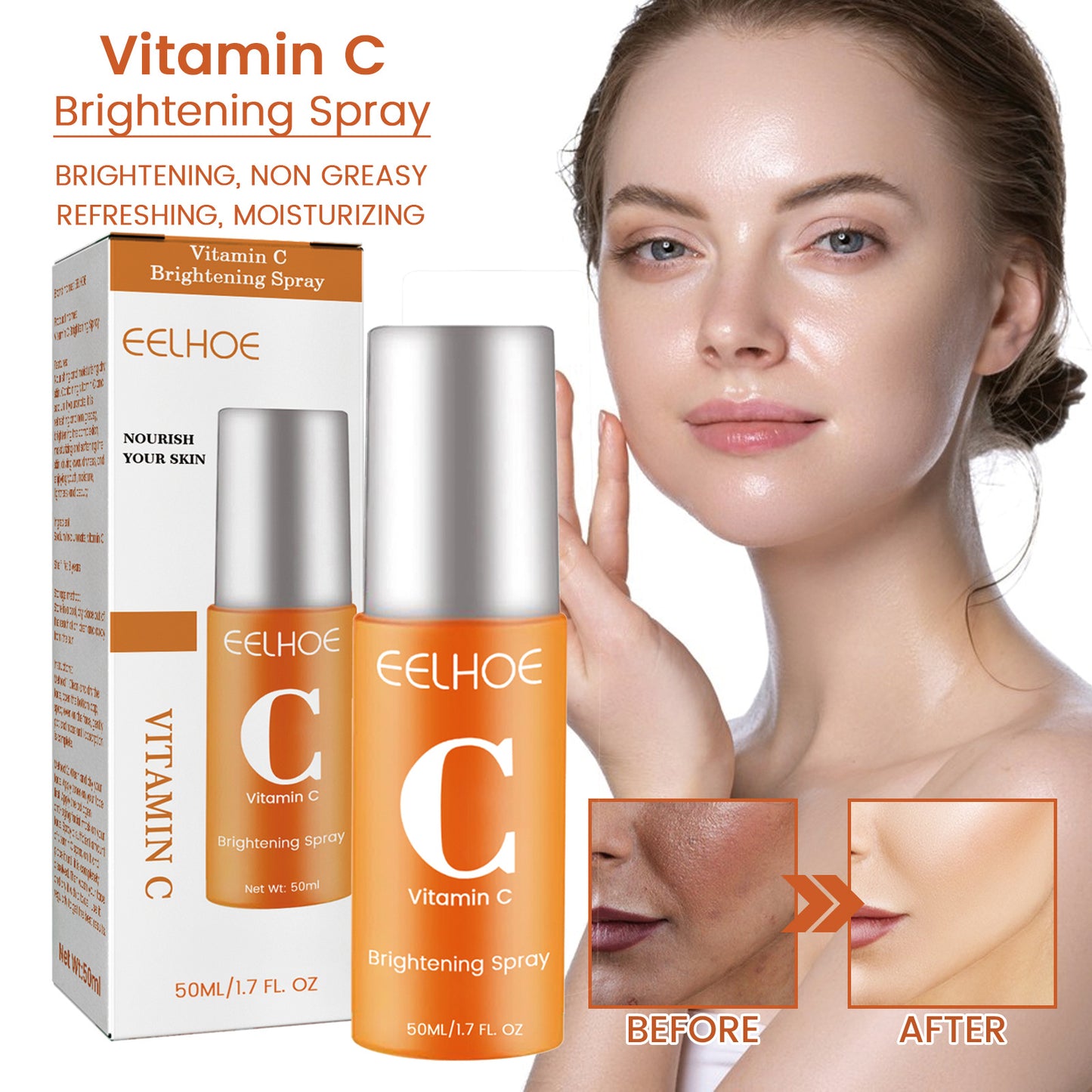 EELHOE Vitamin C Moisturizing Spray Moisturizing